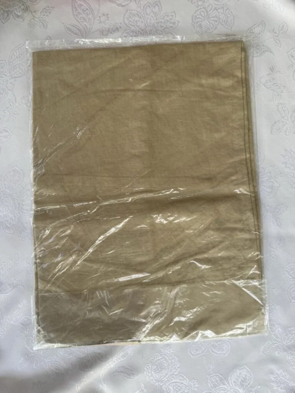 Dr Flax Sand King Linen Pillow Case Cover Slip Pillowcase French Country NEW